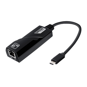 USB C a Rj45 Gigabit USB3.0 adattatore Ethernet ad alta velocità scheda di rete con cavo esterno per PC portatile Stock prodotto - Product Image 2