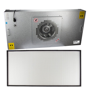 Làm sạch không khí Thiết bị phòng sạch nấm Máy lọc không khí laminar Flow Hood ffu <span class=keywords><strong>Fan</strong></span> <span class=keywords><strong>Filter</strong></span> đơn vị với H14 HEPA lọc - Product Image 5