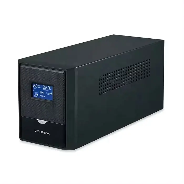 Alimentation sans interruption de batterie UPS monophasée 220V 500VA 300W Mini UPS hors ligne de sauvegarde d'ordinateur 500VA