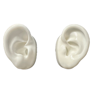 Ekran kulak modeli için yumuşak esnek silikon kulak modeli vitrin modeli kulak - Product Image 1
