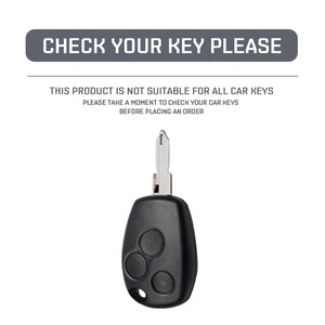 Fabrika toptan TPU araba anahtarı Renault kılıfı Megane Modus Espace Laguna Duster Logan DACIA Sandero Fluence Clio Kango 2 düğme - Product Image 2