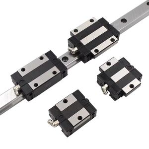 Serie EGW EGH, Riel de guía lineal, bloque deslizante lineal, máquinas cnc, guías lineales de acero