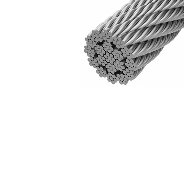 Deutschland Standard Hersteller von Drahtseilen aus verzinktem Stahl Hochwertiges 7x19 heiß verkauftes Stahldraht seil kabel für Krane