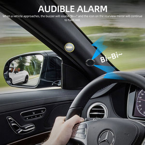 Universal 24Ghz BSD <strong>Mirror</strong> Microwave Sensor Waterproof Lane Change <strong>Assist</strong> for <strong>Car</strong> 8M Blind Spot Detection Monitoring System - Product Image 6
