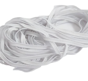 White Hot Sales Rubber Sewing <strong>Elastic</strong> <strong>String</strong> Cord Disposable Double Stretchy <strong>String</strong> for <strong>Clip</strong> Bouffant Cap <strong>Elastic</strong> Band - Product Image 2