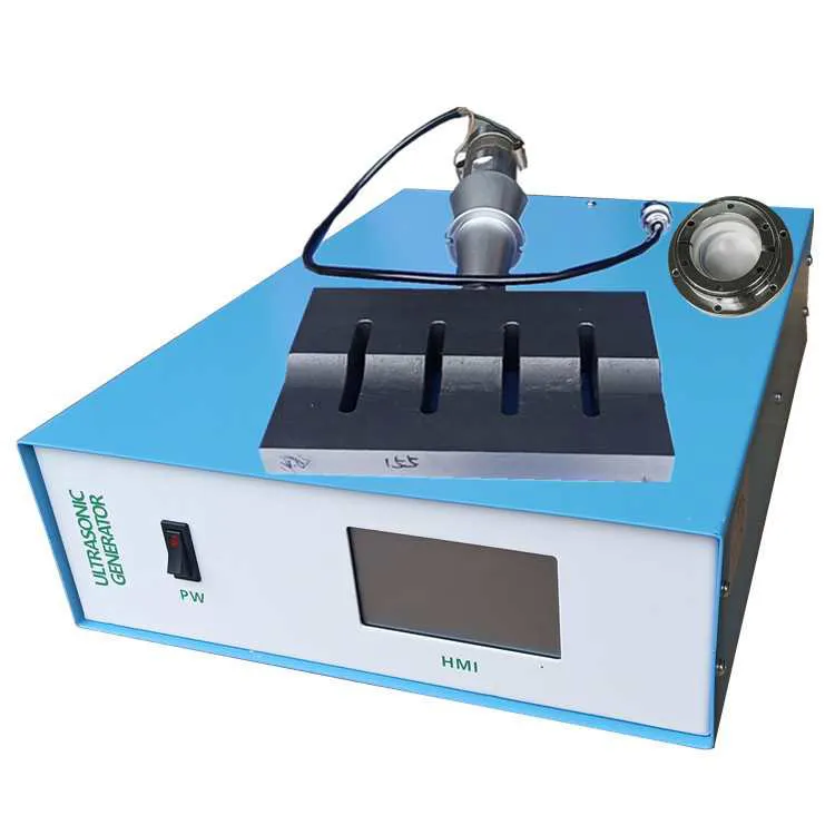 FBULGEN-004 digital 15kHz 2600W Ultrasonic Welding Generator Transducer with Mask Welding Machine