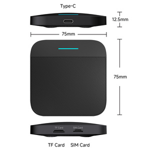 TIMEKNOW2023新しいCarplayApple Wired to Android Box AI Box MTK8コアワイヤレスCarplayAndroid Auto Adapter 4 64g - Product Image 5