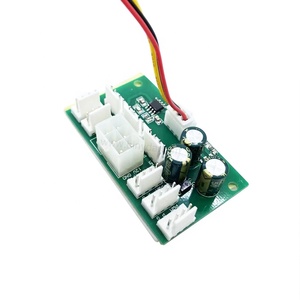 Regolatore di velocità della ventola del mozzo della ventola PWM PWM a 8 canali a 6 Pin alimentato dal regolatore di velocità del Controller della ventola ad alta potenza - Product Image 4