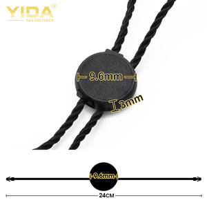 Cuerda de poliéster de plástico recubierta para etiqueta de ropa de nailon superventas de alta calidad para etiqueta colgante - Product Image 3