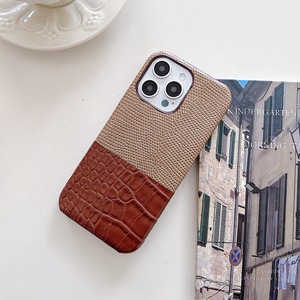 เคสโทรศัพท์ลายจิ้งจกจระเข้สำหรับผู้หญิง PU เคสครึ่งฝาสำหรับ iPhone 16 E 15 14 13 12 11 PRO MAX - Product Image 4
