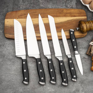 مطبخ فواكه فاخر أعلى 10 الأكثر مبيعا سكين طاه ياباني مصنوع يدويًا 3cr13 مقبض ستانلس ستيل ABS للتقطيع - Product Image 2