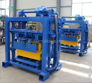 Qtj4 40 maquinaria de fabricación de bloques de hormigón qtj4 40B máquina de fabricación de ladrillos de cemento - Product Image 1