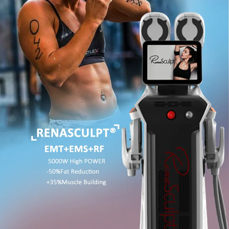 Aesthetics Ems Slimming Machine Rf5は、Rf減量肌の引き締めでボディスカルプトEmsNeoを処理します