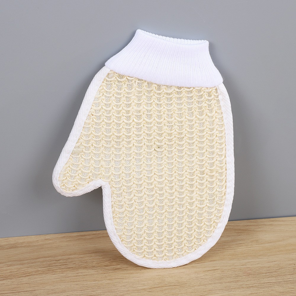 Gants à vis en sisal blanc-21*16 cm-opp