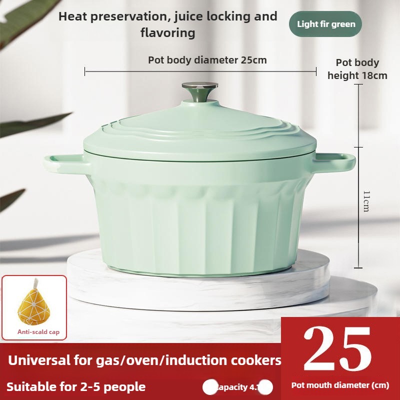 Vert sapin clair 25 cm (livré avec un chapeau anti-brûlure)