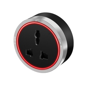 <strong>New</strong> Design Power Track Socket Universal Multiple Adapter Plug with Red LED Light - Product Image 2