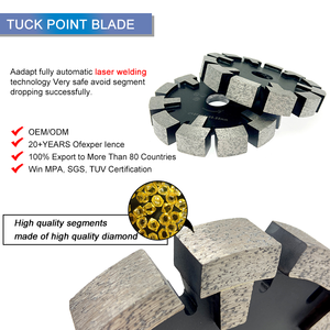 120 125 Mét sưởi ấm sàn kim cương tuck điểm lưỡi cưa cho bê tông cứng - Product Image 3