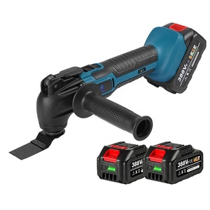 Herramienta multifunción oscilante inalámbrica, 6 engranajes, pala recortadora renovadora recargable de mano ajustable para batería Makita18V - Product Image 1