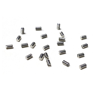Özelleştirilmiş yüksek kaliteli hassas mini M1.4 x 2.5 paslanmaz çelik 316 düz nokta ile oluklu gset set vida - Product Image 3