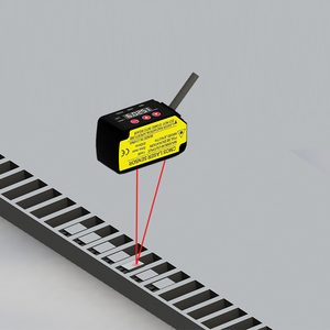 OEM 0,01mm Sensor láser Cmos de alta precisión Sensor de desplazamiento de rango RS485 Comunicación Cantidad analógica - Product Image 2