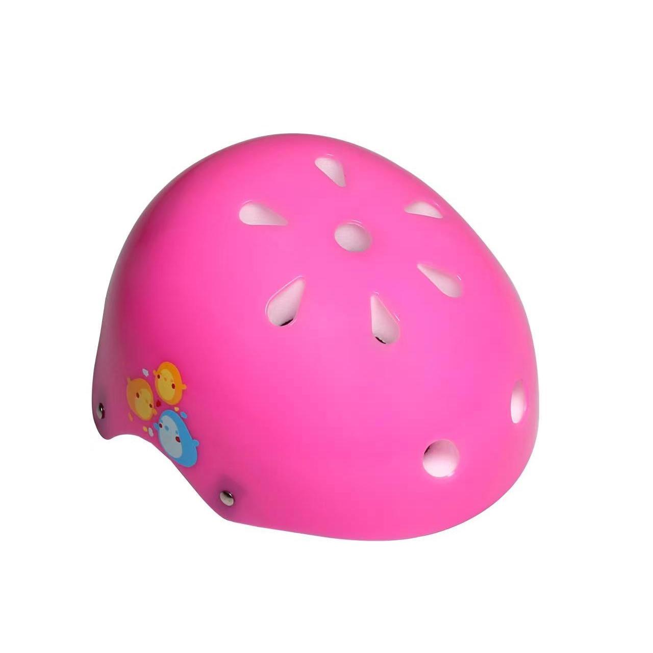 Pink helmet