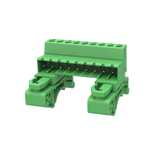replace phoenix MSTBHK 2.5 02P-24P silk printed din rail mounted pluggable <strong>terminal</strong> <strong>block</strong> 2EDGURK PCB screwless <strong>terminal</strong> - Product Image 5