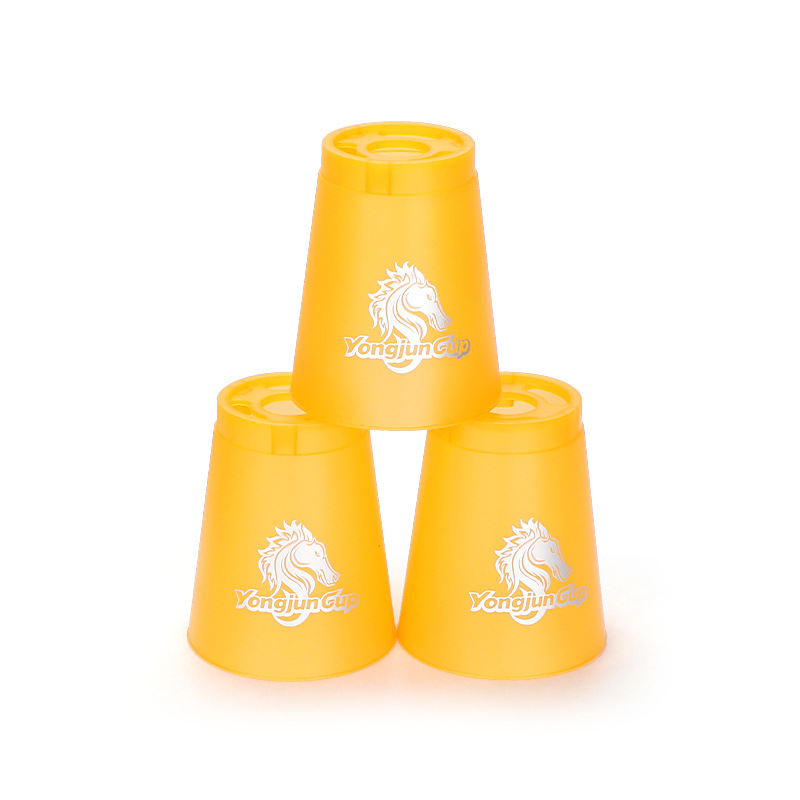 YJ8019-7 Tasse à trou standard 12 - Orange transparent