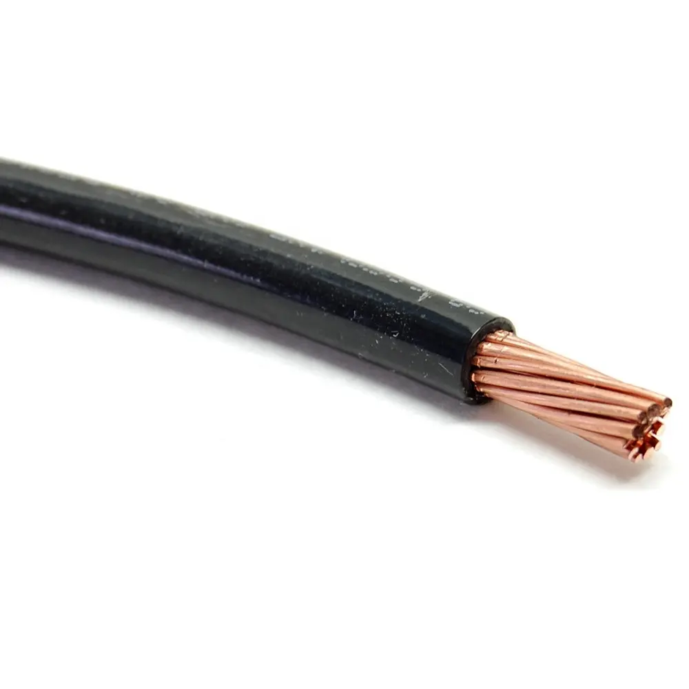 Cable trenzado de cobre, 2 4 6 8 10 awg 12 calibre