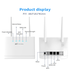 R311โปร Wi-Fi เราเตอร์4G FWA CPE เปลี่ยน IMEI แก้ไขสายล็อค TTL 3 * RJ45พอร์ตอีเธอร์เน็ต3G 4G เราเตอร์ไร้สายพร้อมซิม
