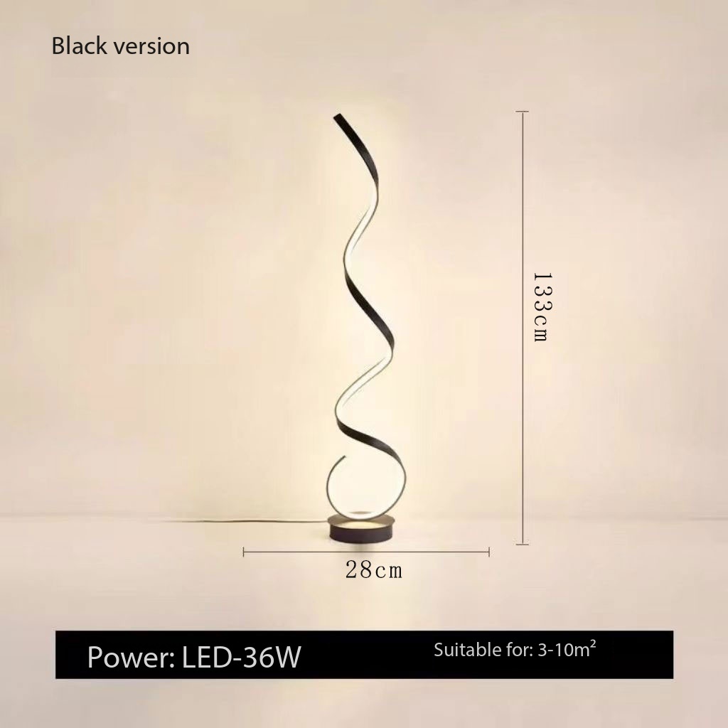 Black handle, white light