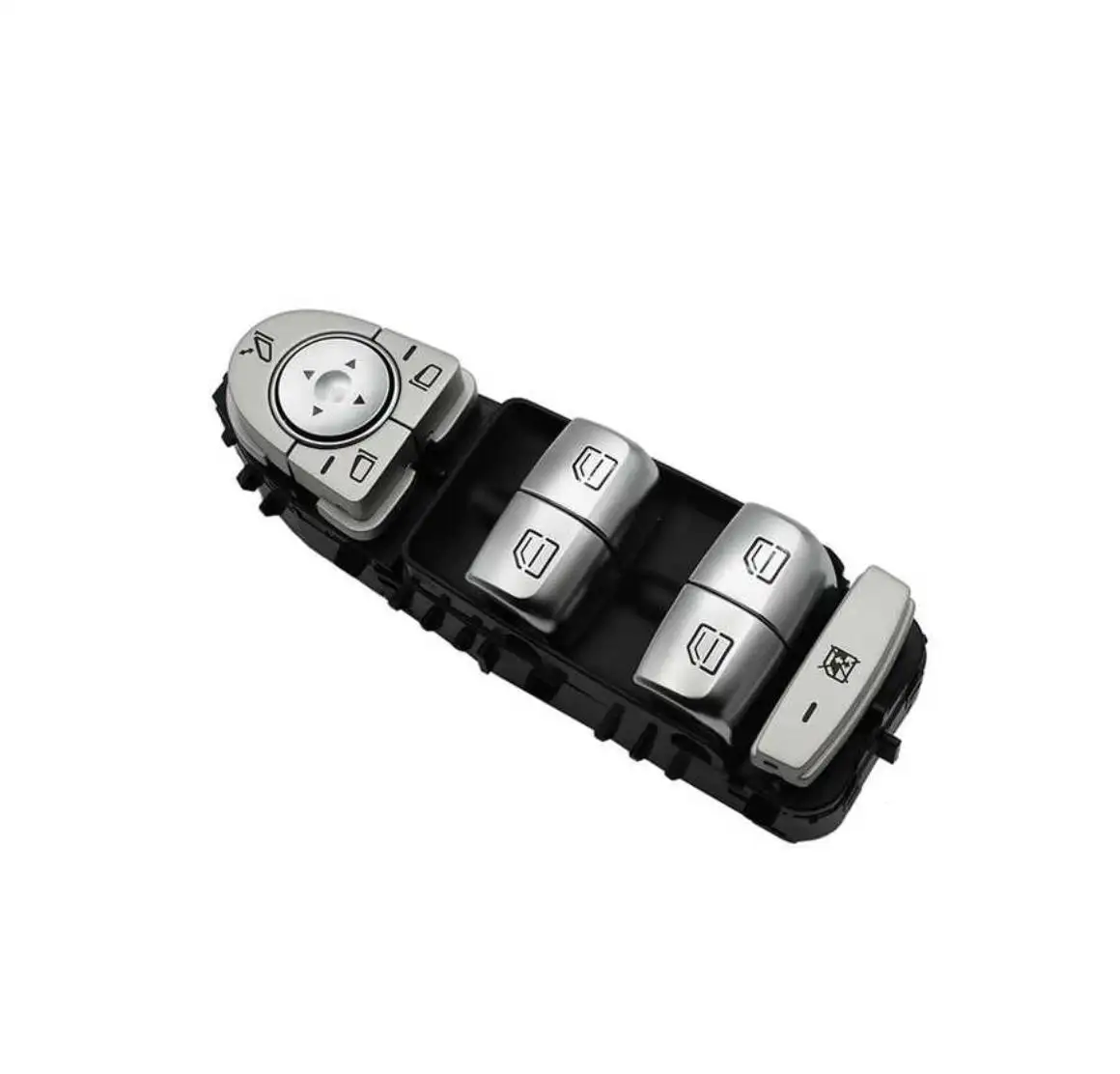 Interruttore di controllo alzacristallo elettrico lato conducente adatto per Mercedes-Benz W205 S205 C200 C300 GLC300 C450AMG C43 C43 2059056811 2057200648