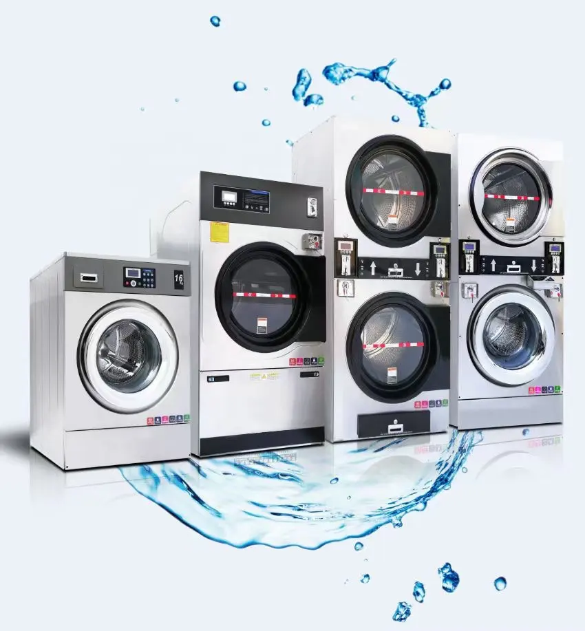 Nouveau lave-linge automatique commercial vendu avec pièces de monnaie, machine à laver, équipement, bon prix, Philippines