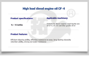 Ağır dizel motor için uygun yüksek kaliteli ağır yüksek güç dizel motor yağı - Product Image 3