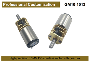 มอเตอร์ไฟฟ้ากระแสตรงขนาดเล็ก coreless DC ขนาด10มม. 1.5V 2V 2.5V 3V 5V 6V พร้อมกระปุกเกียร์ - Product Image 5
