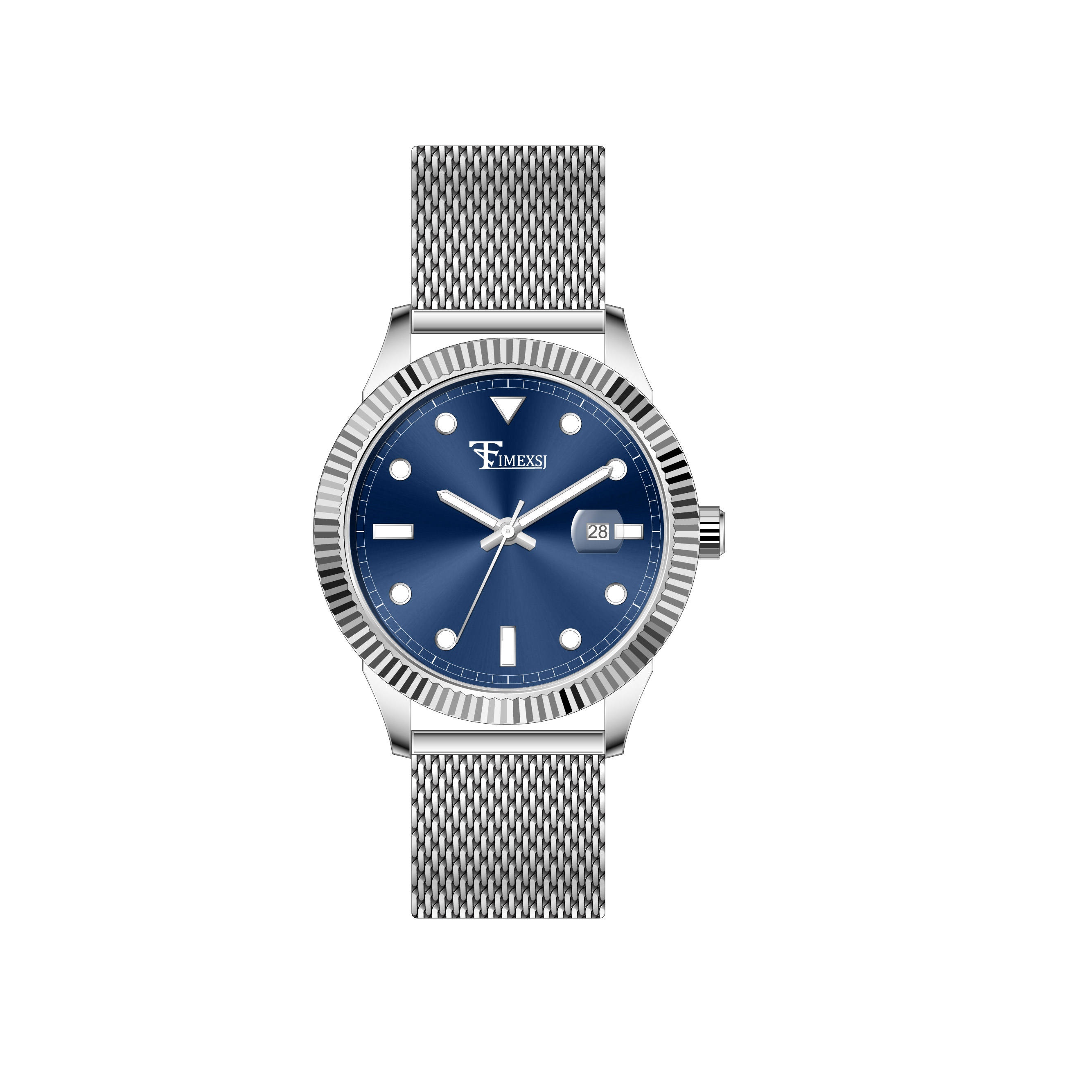 เงิน + น้ำเงิน