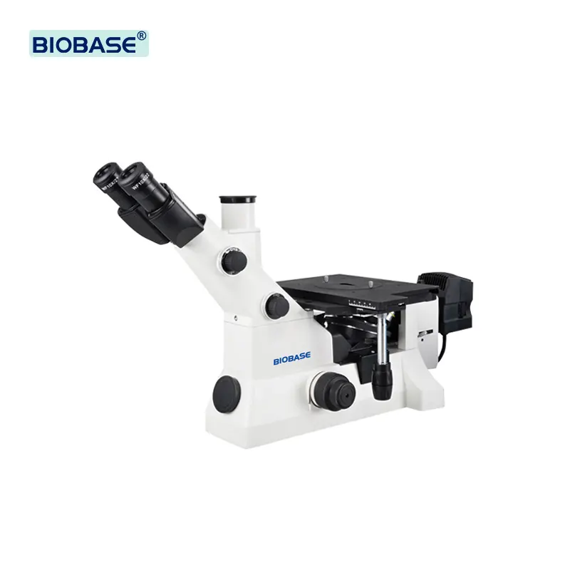 BIOBASE Chine Microscope métallologique étudiant Logiciel métallologique Microscope d'appareil photo numérique pour laboratoire
