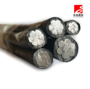 Alçak gerilim 6 4 2 1/0 2/0 3/0 4/0 AWG ABC havai servis damla güç kablosu - Product Image 5