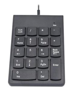 Mini Wired <strong>Keyboard</strong> <strong>Keypad</strong> 18 Keys <strong>Numeric</strong> for Laptop Desktop PC Pro Computer Numpad Digital <strong>Keyboard</strong>