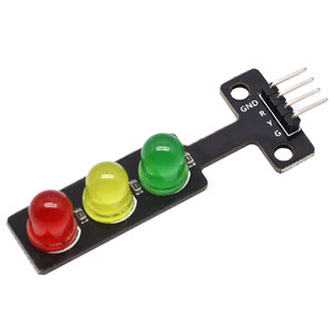 Mini 5V semaforo LED Display modulo per Arduino rosso giallo verde 5mm LED RGB-semaforo per il sistema semaforico modello