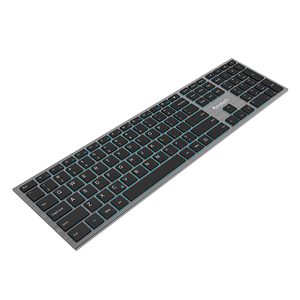 Teclado inalámbrico recargable multifuncional con retroiluminación para 2,4G, diseño elegante y ultrafino - Product Image 2