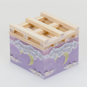 Bloc de notas autoadhesivo pequeño personalizado, Cubo de notas adhesivas, bloques de bloc de notas de madera promocionales de negocios con bloc de papel de paleta - Product Image 4