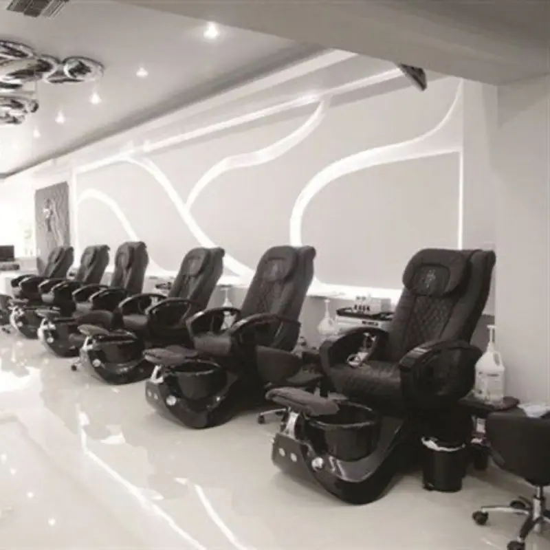 Thời trang sang trọng Nail Salon đồ nội thất massage ngả làm móng chân spa massage chân ghế