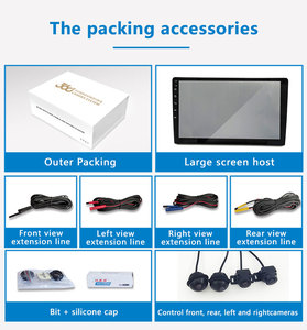 Coview 9 "10英寸安卓播放器<span class=keywords><strong>360</strong></span>鸟景系统4摄像机3D <span class=keywords><strong>DVR</strong></span>高清1080P记录器/停车监控摄像头