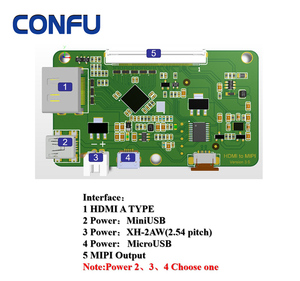 Confu hdmi к mipi обновленный драйвер платы питания подключения к ПК <span class=keywords><strong>Raspberry</strong></span> <span class=keywords><strong>Pi</strong></span> для 5,5 "6" 8,9 "ЖК-экран для 3D принтера