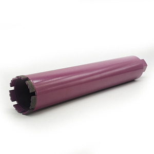 1-1/4 \ "-7 UNC <span class=keywords><strong>Wet</strong></span> Broca Turbo Segmento Núcleo De Diamante com Reforço De Carboneto De Aço para Mármore De Parede De Tijolo De Concreto