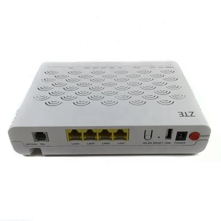 Original ZTE ZXA10 F660 GPON ONU V6.0 4 ports lan et 1pot WIFI F601 F643 F401 F673 firmware anglais similaire HG8546M bon prix
