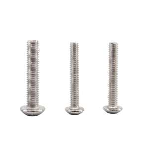 M2M2.5 M3 M4 M5 M6 M8 ISO7380 304ステンレス鋼六角ソケット丸ボタンヘッドねじ - Product Image 2