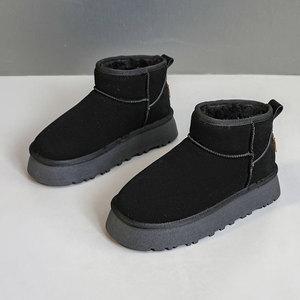 รองเท้าบูทลุยหิมะ U9982หนาสำหรับผู้หญิง, รองเท้าบูทลุยหิมะกันน้ำกันลื่นสำหรับฤดูหนาว - Product Image 6