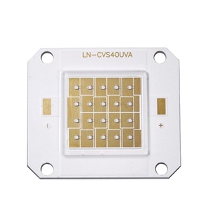 כוח גבוה 365nm 385nm 395nm 20w uva מודול 8100-10200mw 34-38v 700ma 1a max max-שבבי מנורה עבור מדפסת 3d מדפסת 3d