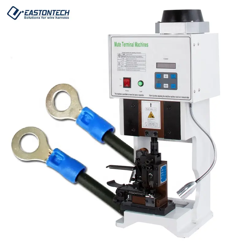 Herramientas de prensado de terminales eléctricos, molde de prensado de máquina de prensado de cables, supersilencioso, 1,5 T, semiautomático, OTP, no incluye